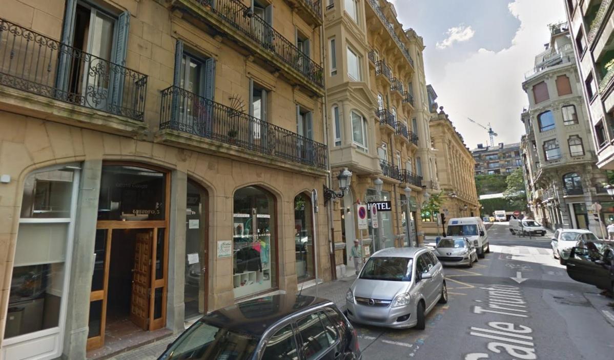 Apartamento Amplio Y Central A Pie De Playa La Concha San Sebastián Kültér fotó